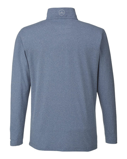 Nautica Men's Saltwater Quarter-Zip Pullover N17924 #color_Faded Navy