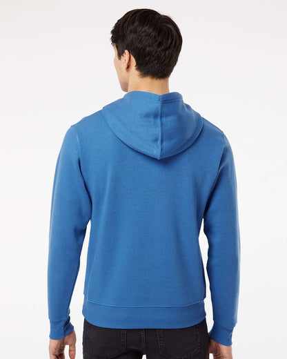 J. America Men's Triblend Fleece Hooded Sweatshirt 8871 #colormdl_Royal Solid