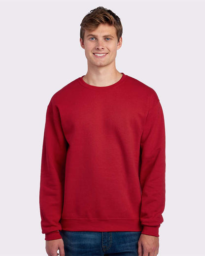 JERZEES Unisex NuBlend® Crewneck Sweatshirt 562MR #colormdl_True Red