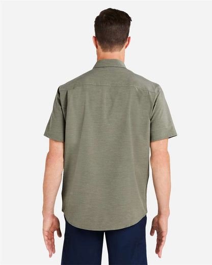 HUK Men's Kona Solid Shirt H150154 #colormdl_Moss