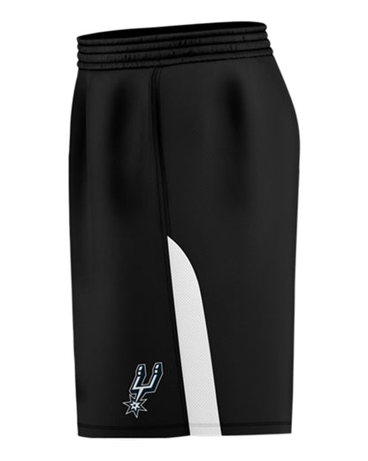 Alleson Athletic Youth NBA Logo'd Game Shorts A205LY #color_San Antonio Spurs