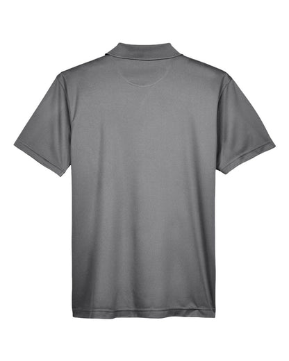 Harriton Men's Polyester Jersey Polo M315 #color_Charcoal