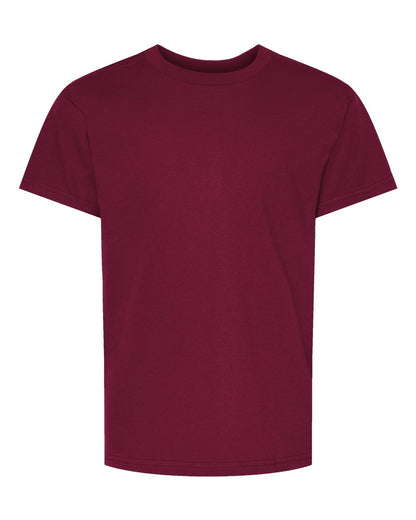 Hanes Essential-T Youth T-Shirt 5480 #color_Athletic Cardinal