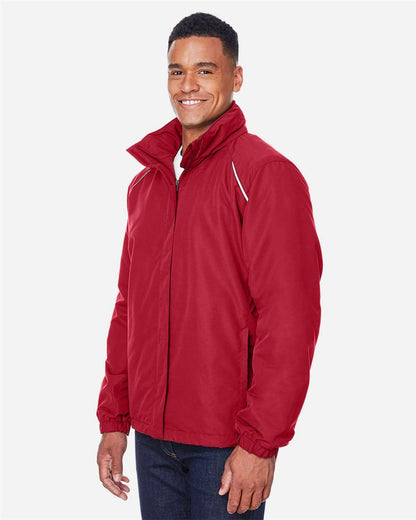 CORE365 Men's Profile Fleece-Lined All-Season Jacket 88224 #colormdl_Classic Red