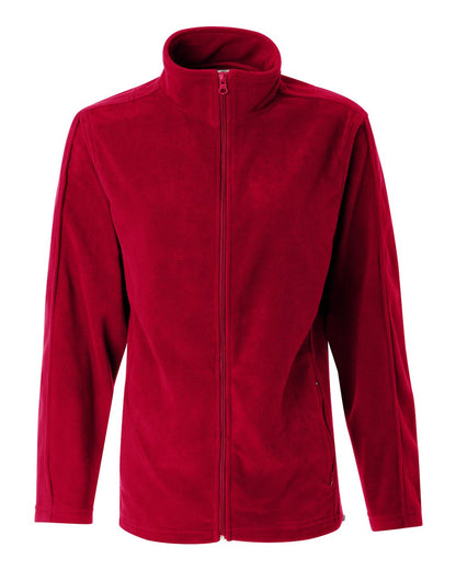 Sierra Pacific Women's Microfleece Full-Zip Jacket 5301 #color_American Red