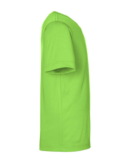 CORE365 Youth Capital Performance T-Shirt CE10Y #color_Acid Green