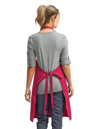 Artisan Collection by Reprime Recycled Bib Apron RP150 #colormdl_Hot Pink