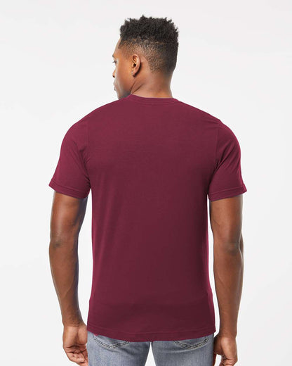 Tultex Combed Cotton T-Shirt 602 #colormdl_Maroon