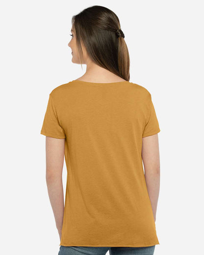 Next Level Women's Festival Scoop Neck T-Shirt 5030 #colormdl_Antique Gold