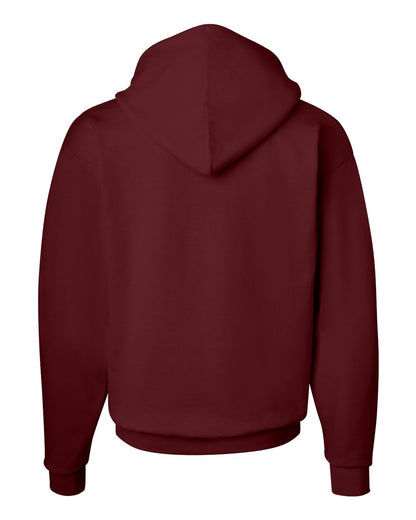 Hanes Unisex EcoSmart® Hooded Sweatshirt P170 #color_Maroon