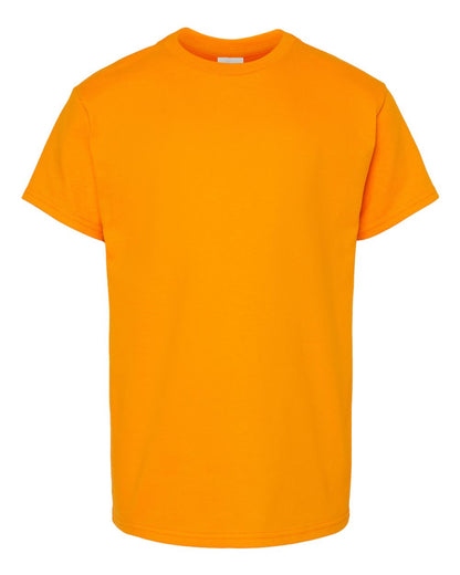 Hanes Essential-T Youth T-Shirt 5480 #color_Tennessee Orange