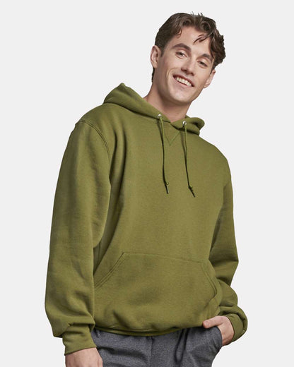 Russell Athletic Unisex Dri Power® Hooded Sweatshirt 695HBM #colormdl_Green Moss