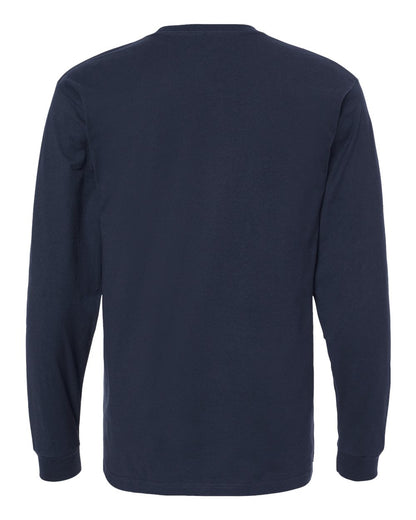 Tultex Heavyweight Jersey Long Sleeve T-Shirt 291 #color_Navy