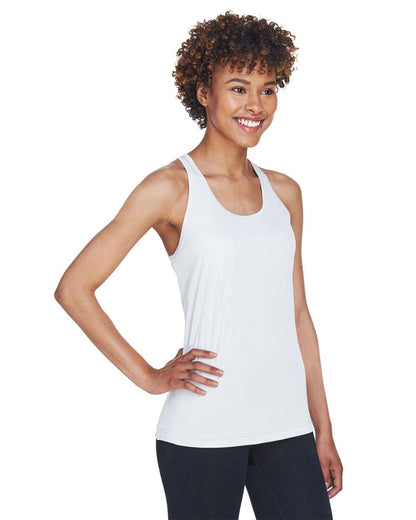 Team 365 Women's Zone Performance Racerback Tank TT11WRC #colormdl_White