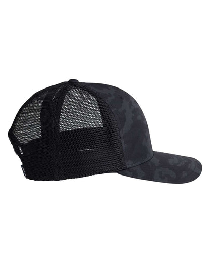 vineyard vines Performance Trucker Cap F001779 #color_Black Camo/ Black