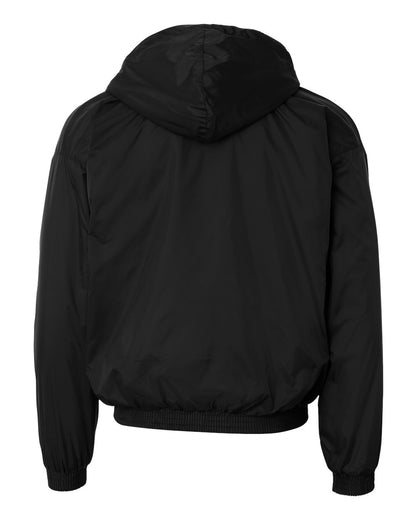 Augusta Sportswear Fleece Lined Hooded Jacket 3280 #color_Black