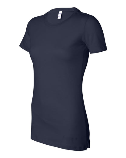 BELLA + CANVAS Women's Slim Fit Tee 6004 #color_Navy