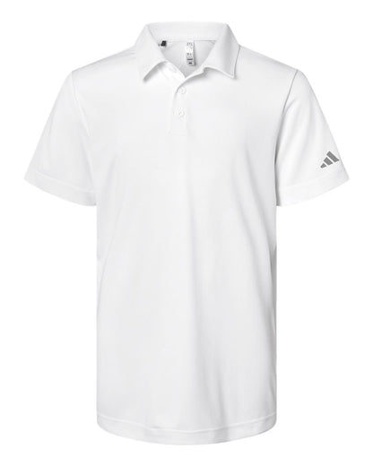 Adidas Youth Performance Polo A4000 #color_White