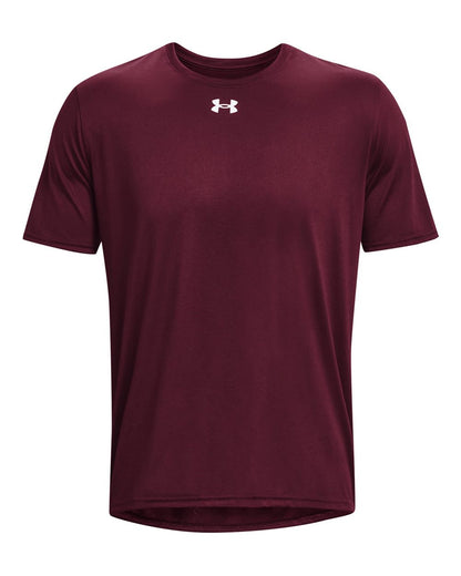 Under Armour Men's Team Tech™ T-Shirt 1376842 #color_Maroon/ White