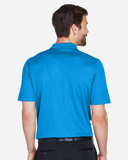 Devon & Jones Men's CrownLux Performance® Plaited Polo DG20 #colormdl_Ocean Blue