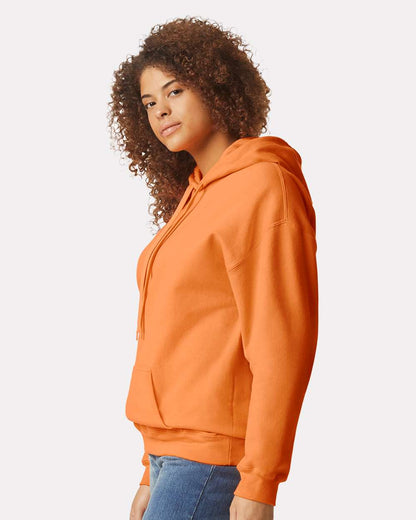 Gildan Softstyle® Midweight Hooded Sweatshirt SF500 #colormdl_Tangerine