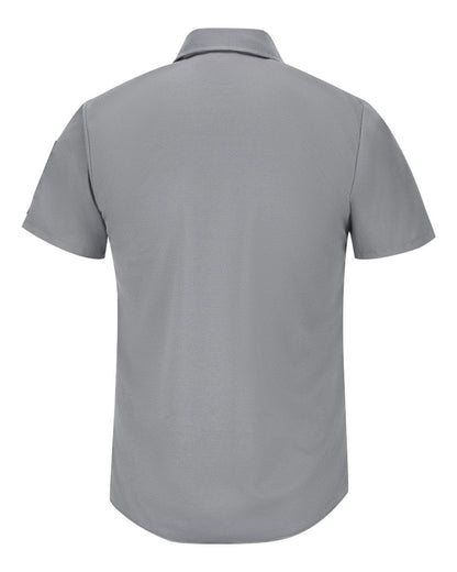 Red Kap Men's Short Sleeve Pro Airflow Work Shirt SP4A #color_Grey