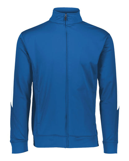 Augusta Sportswear Men's Medalist Jacket 2.0 4395 #color_Royal/ White