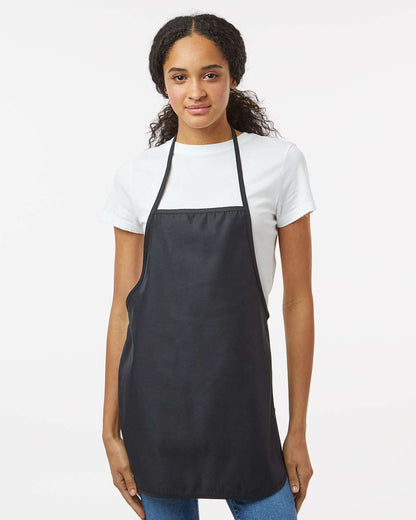 Liberty Bags Midweight Cotton Twill Butcher Apron 5510 #colormdl_Black