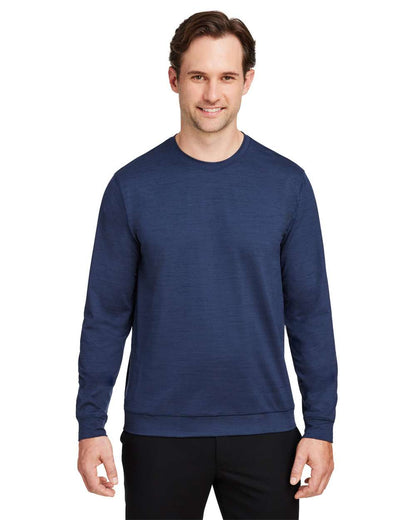Puma Golf Men's Cloudspun Crewneck Sweatshirt 535500 #colormdl_Navy Blazer Heather