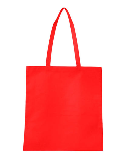 Q-Tees Non-Woven Tote Bag Q126300 #color_Red