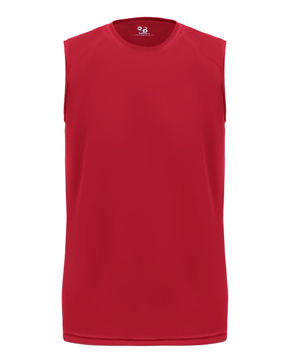 Badger Youth B-Core Sleeveless T-Shirt 2130 #color_Red