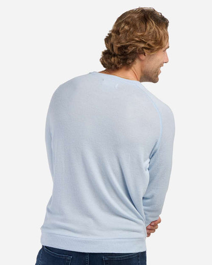 Boxercraft Men's Cuddle Cross-Neck Sweater BM1201 #colormdl_Sky Blue