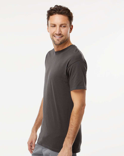 M&O Men's Gold Soft Touch T-Shirt 4800 #colormdl_Charcoal