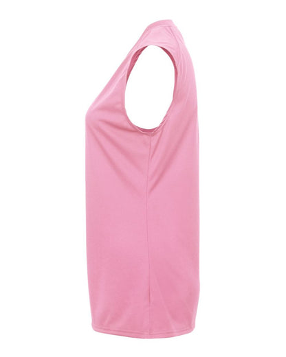 Badger Women's B-Core Sleeveless T-Shirt 4163 #color_Pink