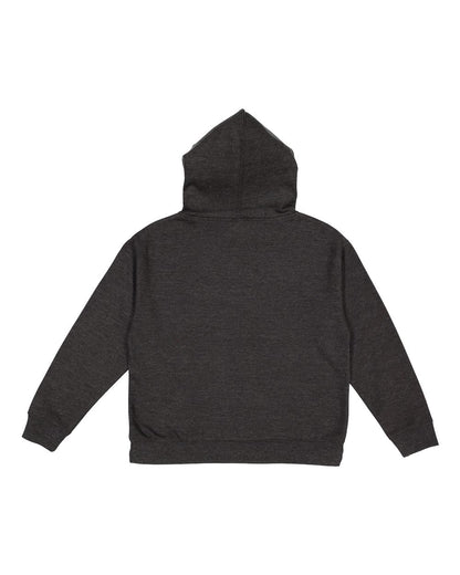LAT Youth Fleece Hoodie Sweatshirt 2296 #color_Vintage Smoke