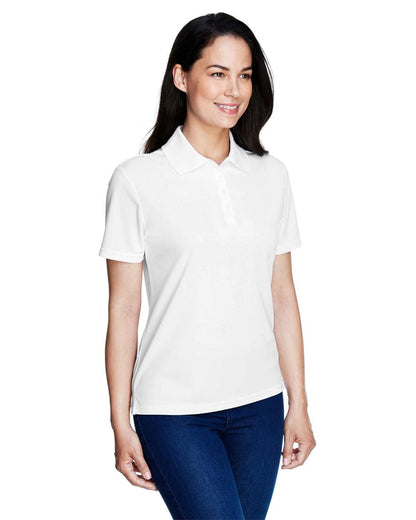 CORE365 Women's Origin Performance Piqué Polo 78181 #colormdl_White
