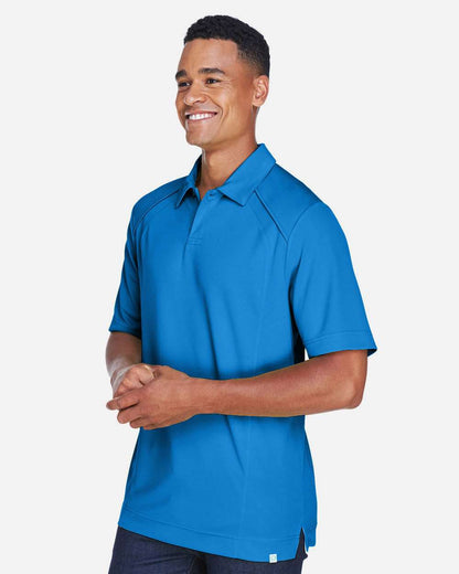 North End Men's Recycled Polyester Performance Pique Polo 88632 #colormdl_Light Nautical Blue