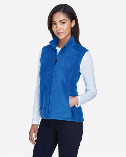 CORE365 Women's Journey Fleece Vest 78191 #colormdl_True Royal