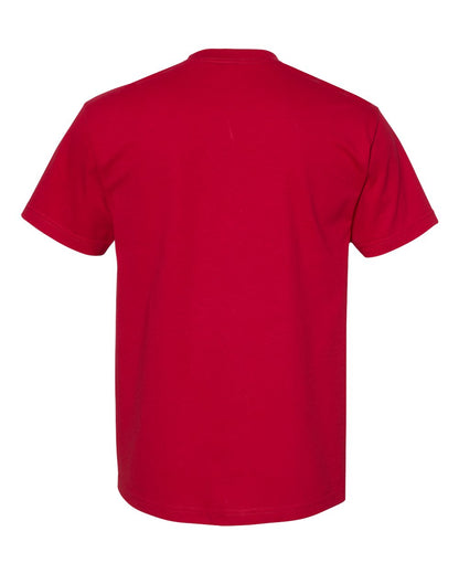 American Apparel Heavyweight Cotton Tee 1301 #color_Cardinal