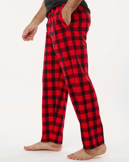 Boxercraft Harley Flannel Pants BM6624 #colormdl_Red/ Black Buffalo