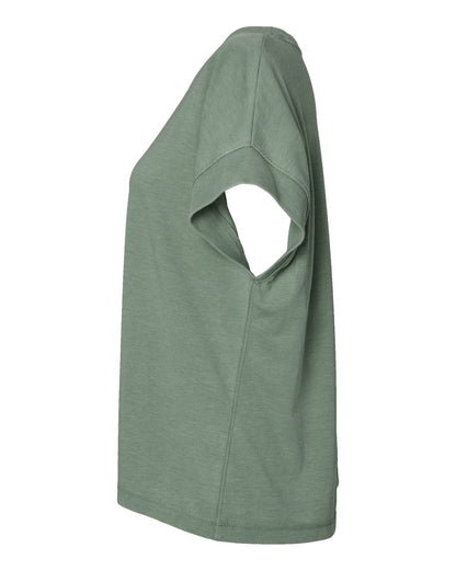 LAT Women's Relaxed Vintage Wash Tee 3502 #color_Washed Basil