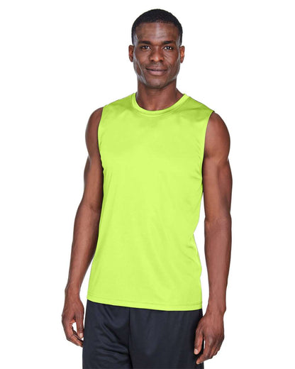Team 365 Men's Zone Performance Muscle T-Shirt TT11M #colormdl_Safety Yellow