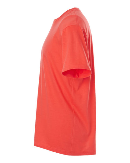 American Apparel Unisex Fine Jersey Tee 2001 #color_Coral