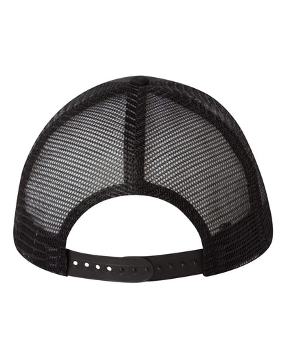 Valucap Mesh-Back Twill Trucker Cap VC400 #color_Black