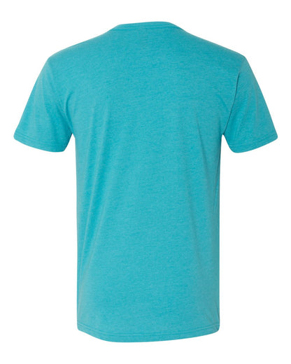 Next Level CVC V-Neck T-Shirt 6240 #color_Bondi Blue