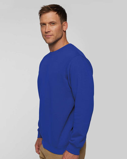 LAT Unisex Elevated Fleece Crewneck Sweatshirt 6925 #colormdl_Royal