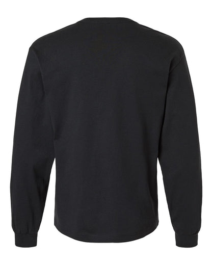 BELLA + CANVAS 6 oz. Heavyweight Long Sleeve Tee 3511 #color_Vintage Black
