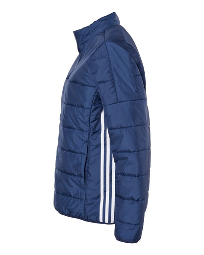 Adidas Women's Puffer Jacket A571 #color_Team Navy Blue