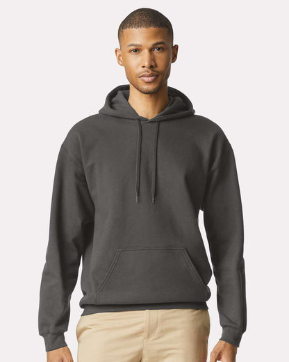 Gildan Unisex Softstyle® Midweight Hooded Sweatshirt SF500 #colormdl_Smoke