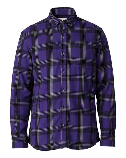 Boxercraft Men's Flannel Button Down Shirt BU7401 #color_Purple Mcintosh Plaid